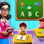 Play Kindergarten School Teacher – Free Online Game